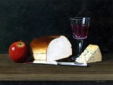 Still Life - Bread & Wine. CG001