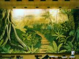 MU010 Jungle - Theatrical Backdrop Mural painted on 20x8m Canvas