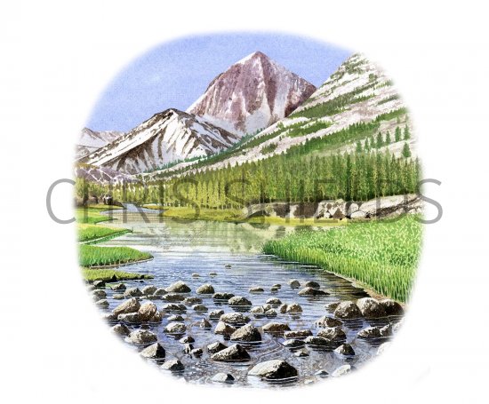 Illustration of Mountains (#2590)