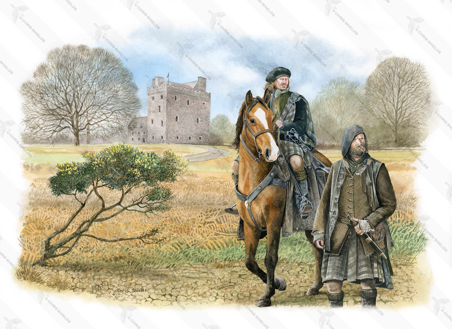 Illustration of Jacobites and Herbertshire Castle.jpg (#4380)