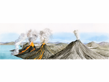 Illustration of San Jose Creek Trail Volcanos (#4773)